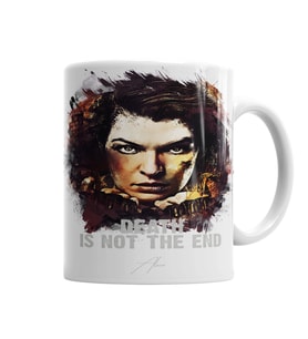 Death Is Not The End Alice Kupa Bardak Porselen