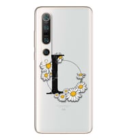 Papatya Harf Tasarım Süper Şeffaf Silikon Telefon Kılıfı Xiomai Mi10-pro L-Harfi
