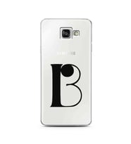 Samsung A3 (2016) Harf Tasarımlı Telefon Kılıfı B-Harfi 