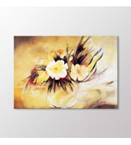 Arty Tablo Soyut Çiçekler Tablo (Karışık)