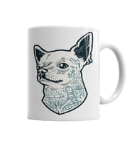 Bad Chihuahua Kupa Bardak Porselen
