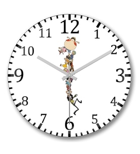One Piece Mugiwara's Duvar Saati Bombeli Gercek Cam