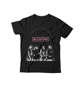 Blackpink Çocuk Siyah Tişört