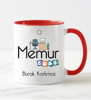Memur Kupa Bardağı (Kırmızı)