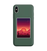 Koyu Yeşil Lansman Telefon Kılıfı Iphone Xs Max