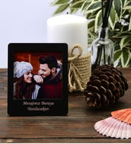 Kişiye Özel Polaroid Resim Çerçevesi (Siyah)