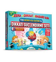 Dikkati Güçlendirme Seti - Anasınıfı - 4 Yaş