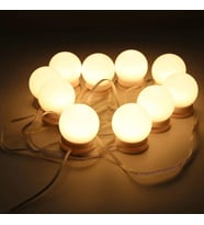 Makyaj Aynası Işığı 10 lu Ayarlanabilir Led Işıklar Hollywood Tarzı