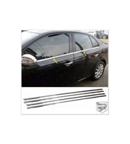 VW Jetta Krom Cam Çıtası 4 prç. 2005-2010 P. Çelik