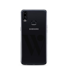 Samsung A10s Harf Tasarımlı Telefon Kılıfı W-Harfi 