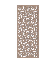 Liar Ahşap Seperatör (Paravan) - KSP21 - (85 x 210 cm) - (18 mm) - (Beyaz) (Renksiz)