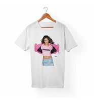 Selena Gomez Beyaz Tişört