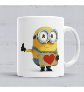 Minions Kupa  Bardak Porselen