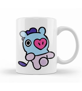 Bts  Bt21 Mang Kupa Bardak Porselen