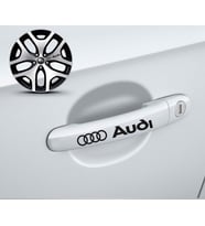 Audi Kapı Kolu Modifiye Sticker Yapıştırma 8 Adet