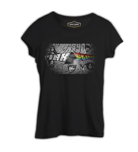 Pink Floyd - The Pink Side Siyah Bayan Tshirt