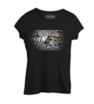 Pink Floyd - The Pink Side Siyah Bayan Tshirt