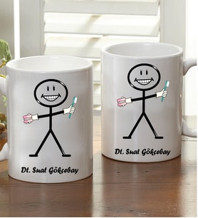 Kişiye Özel Diş Doktoru Kupa Bardak