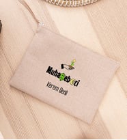 Muhasebeci Keten Bez El Çantası