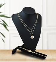 Papatya Kolye Bileklik Set