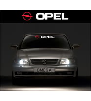 Opel Alın Ön Cam Yazısı Oto Sticker Yapıştırması
