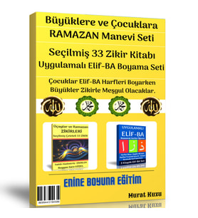 Büyüklere ve Çocuklara Ramazan Manevi Seti (5 Fasikül Kitap)