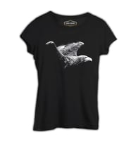 Kartal Siyah Kadın Tshirt
