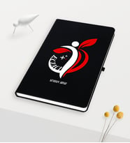 BK Gift Kişiye Özel Eczacı Temalı Siyah Defter - 4