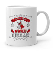 BK Gift Kişiye Özel Mutlu Yıllar Beyaz Kupa Bardak  6