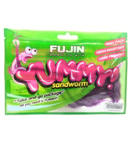 Fujin Yummy Sandworm 7Cm Silikon Yem Purple Glow