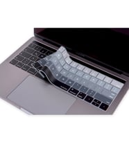 MacBook Pro TouchBar KlavyeKoruyucu 1706 1989 2159 1707 1990 US İngilizce Ombre (Siyah-Gri)