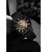 SEWOR WATCH Kurmalı Mekanizma Hasır Kordon Kol Saati