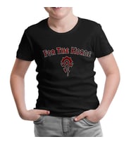 World of Warcraft - For the Horde Siyah Çocuk Tshirt