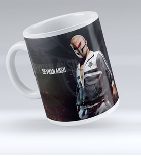 BK Gift Kişiye Özel PUBG Kupa Bardak - 12 (Beyaz)