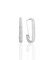 Söğütlü Silver Gümüş firkete çengel küpe