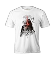 Star Wars - The Force Awakens 11 Beyaz Erkek Tshirt