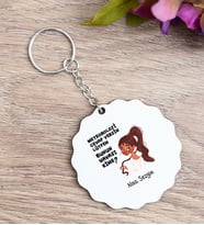 Bunun Havası Kime Ahşap Anahtarlık