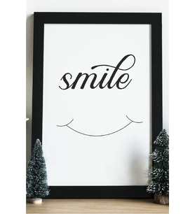 Smile Ahşap 24x33 cm Tasarım Çerçeve