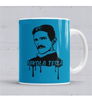 Nikola Tesla Kupa Bardak Porselen