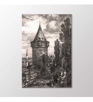 Arty Tablo Galata Kulesi Tablo (Karışık)