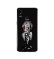 Einstein Tasarım Süper Şeffaf Silikon Telefon Kılıfı Samsung A10s