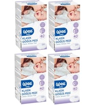 Wee Baby Klasik Göğüs Pedi (30+10 Lu) 160 Adet (4Pk*40)