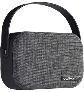 Volkano Fabric Series Kablosuz Bluetooth Hoparlör Koyu Gri VK-3020-GRD