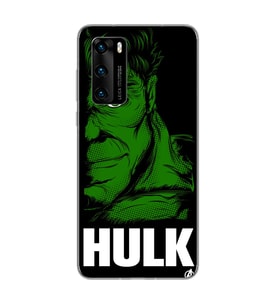 Hulk Tasarım Süper Şeffaf Silikon Telefon Kılıfı Huawei P40 Pro