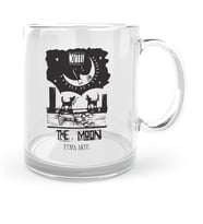 BK Gift Kişiye Özel Tarot The Moon Ay Cam Kupa Bardak