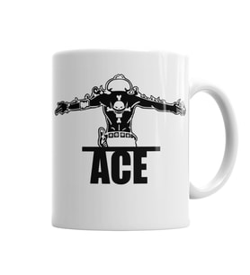 Portgas D Ace  One Piece Kupa Bardak Porselen