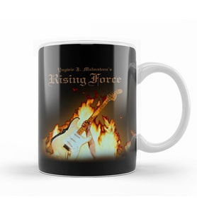 Yngwie Malmsteen Rising Force Cover Kupa Bardak Porselen