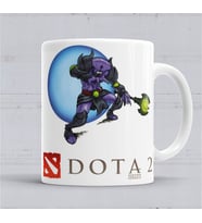 Dota 2 Faceless Void Kupa Bardak Porselen