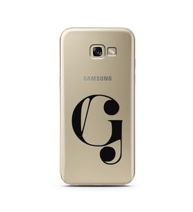 Samsung A5 (2017) Harf Tasarımlı Telefon Kılıfı G-Harfi 