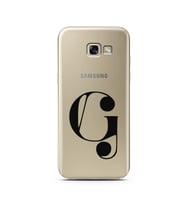 Samsung A5 (2017) Harf Tasarımlı Telefon Kılıfı G-Harfi 